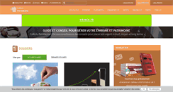 Desktop Screenshot of cafedupatrimoine.com